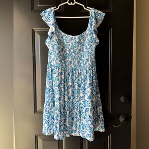 NWT Lilly Pulitzer Women’s Jilly Smocked Dress, size XL